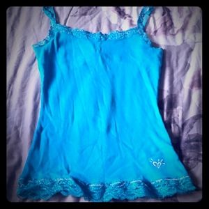 Girls' Blue Justice Lace Cami